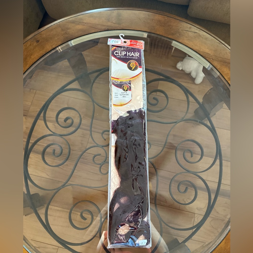 9 Piece Remy Human Hair Extensions CO: 99J